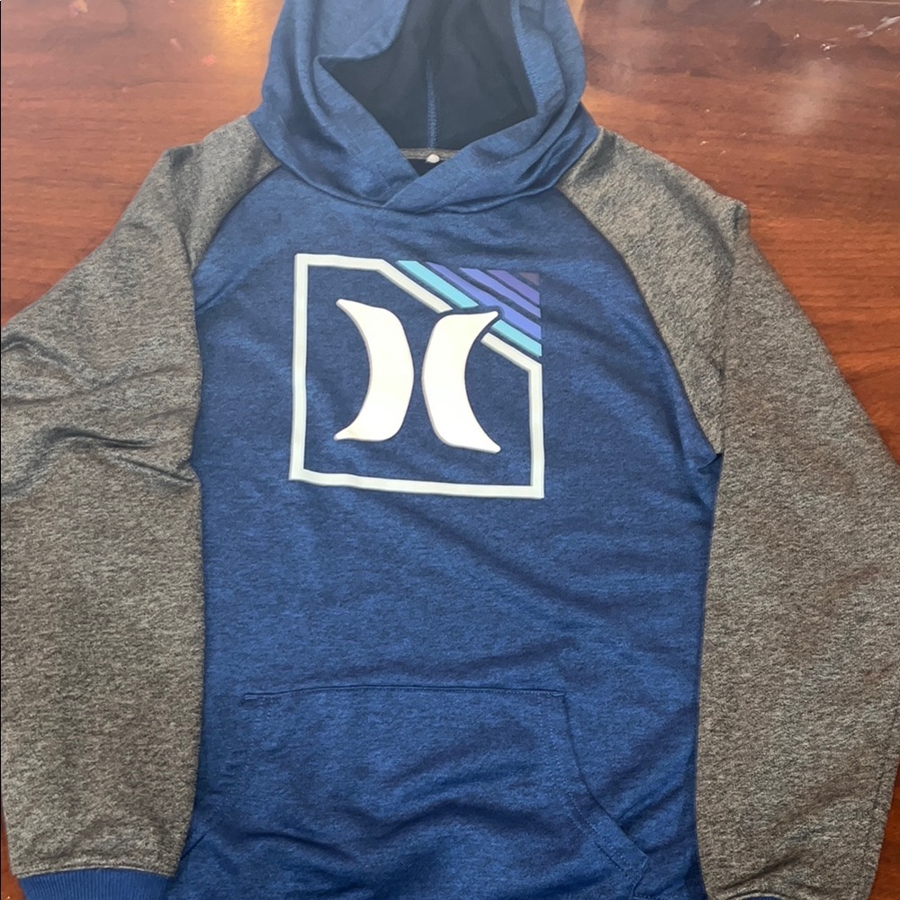 Hurley Navy and Black Hoodie